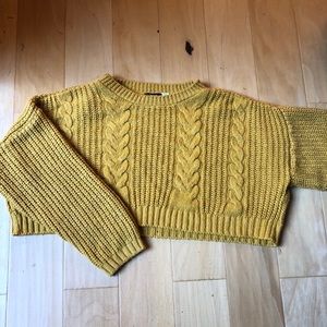 Mustard yellow sweater